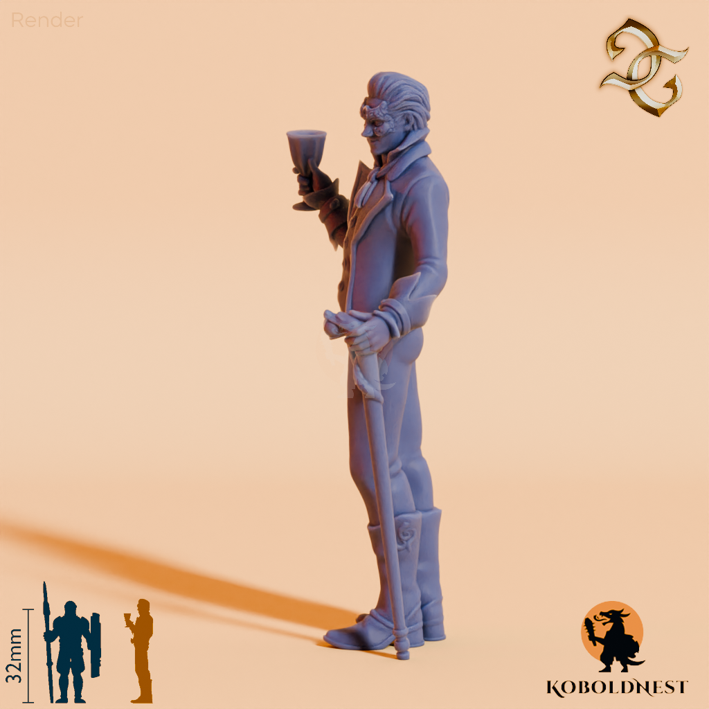 Alistair Dreadwyck, Maskierter Adeliger