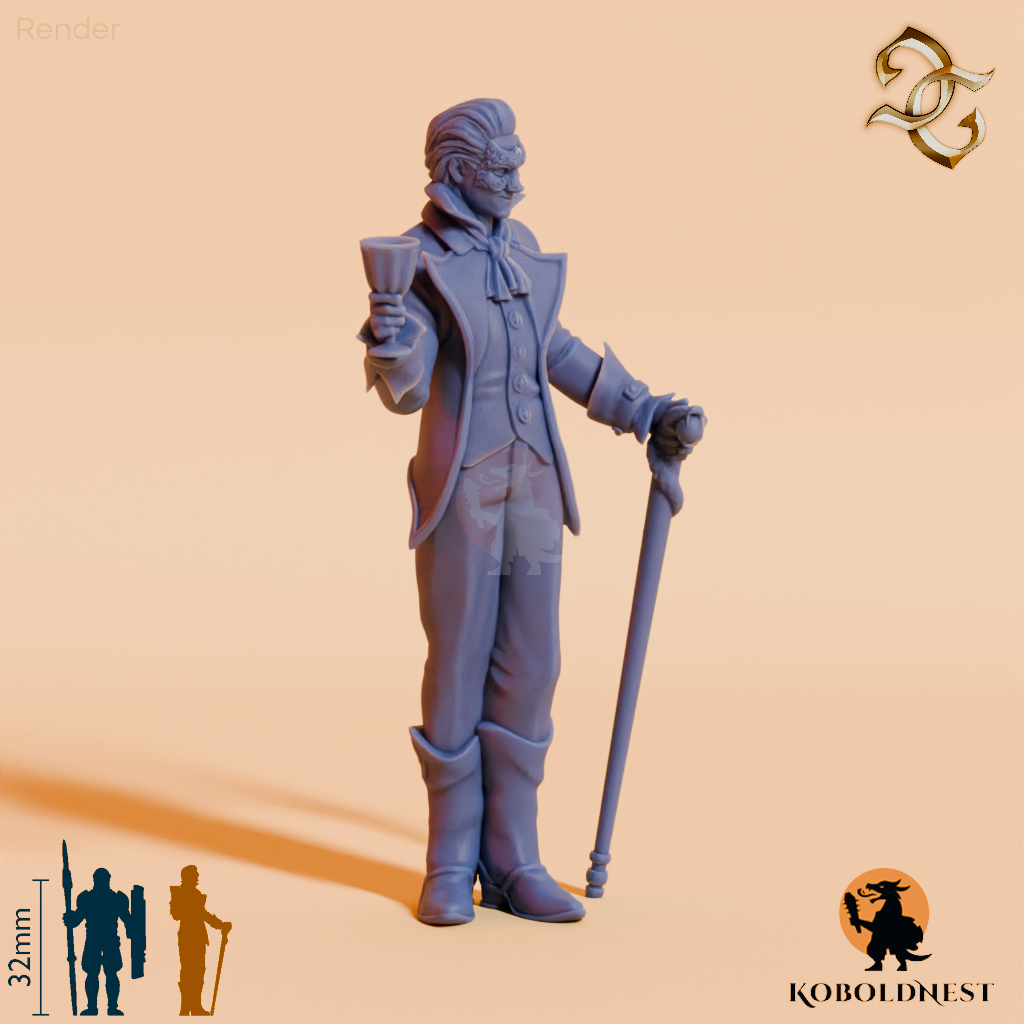 Alistair Dreadwyck, Maskierter Adeliger