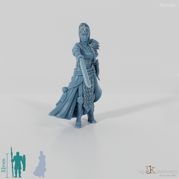 General - Qan Elyse I, the Dragon Queen (Alpha Draft) - Allaria - BoV