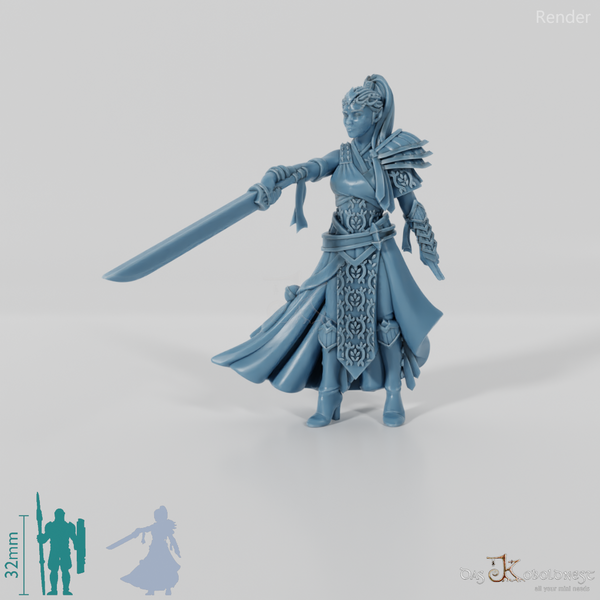 General - Qan Elyse I, the Dragon Queen (Alpha Draft) - Allaria - BoV