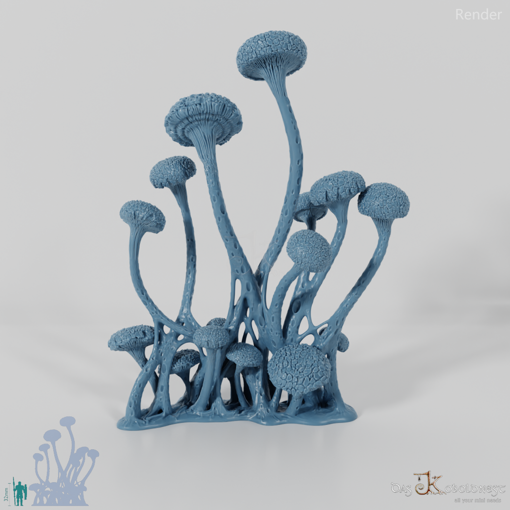 The Mushroom Forests - Tall Giant Amanitas