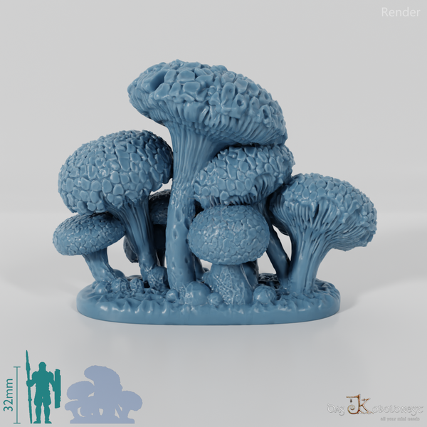 The Mushroom Forests - Low Giant Amanitas