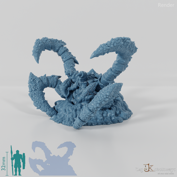 Uralte Höhlenspinne