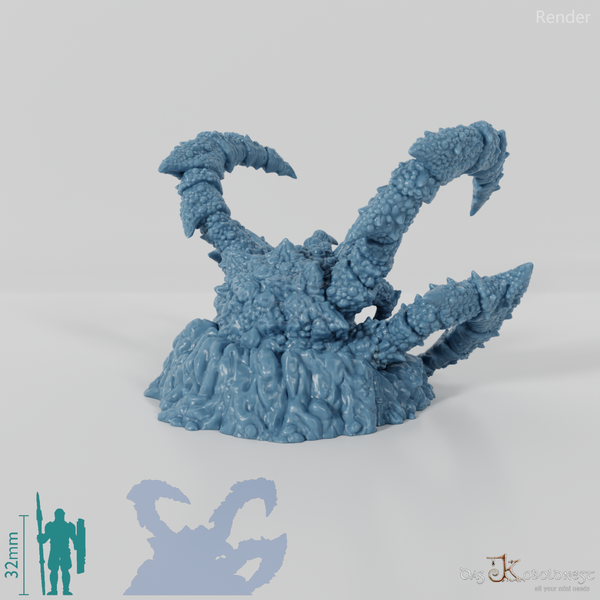 Uralte Höhlenspinne