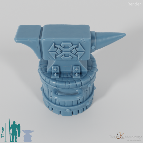 Anvil - Decorated anvil