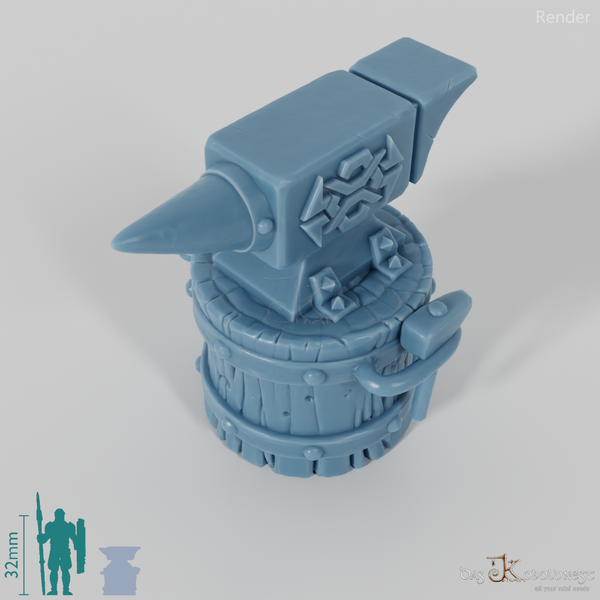 Anvil - Decorated anvil