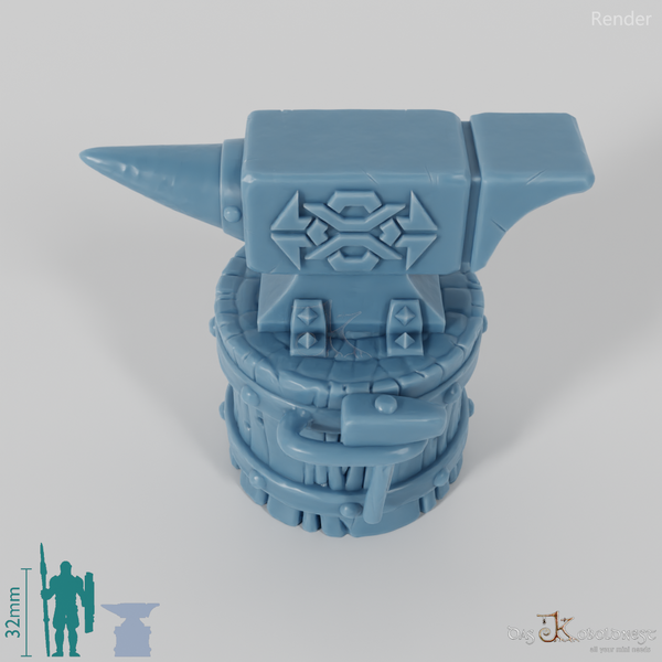 Anvil - Decorated anvil