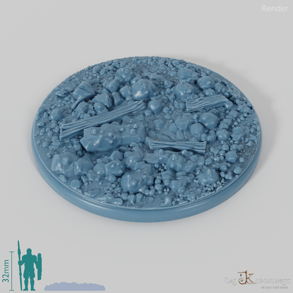 Große Treibholzbases (Rund)