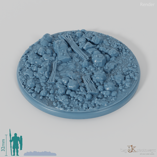 Große Treibholzbases (Rund)