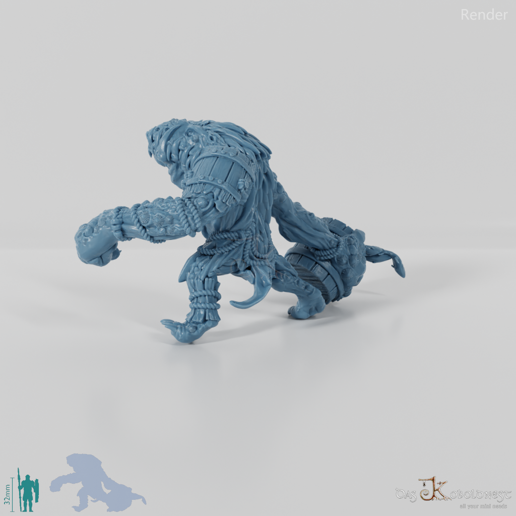 Hungry fjord troll