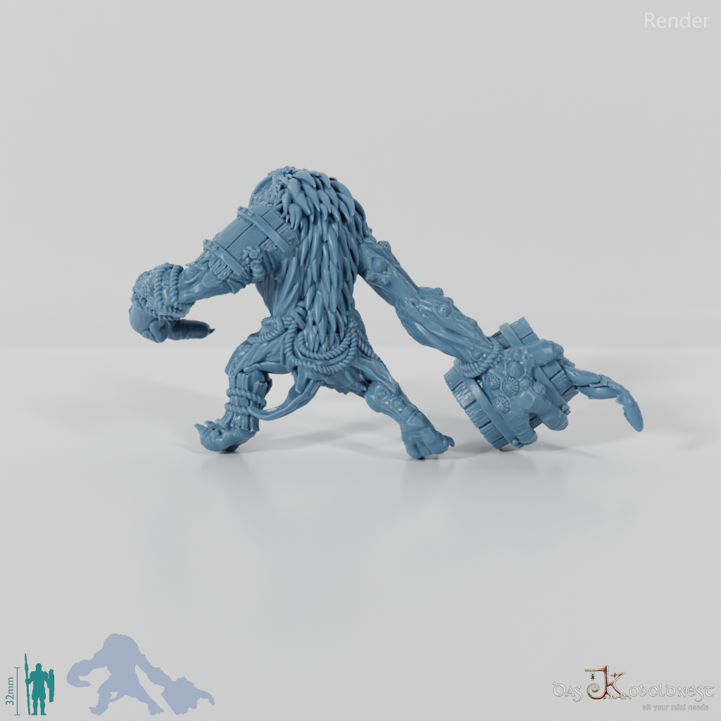 Hungry fjord troll