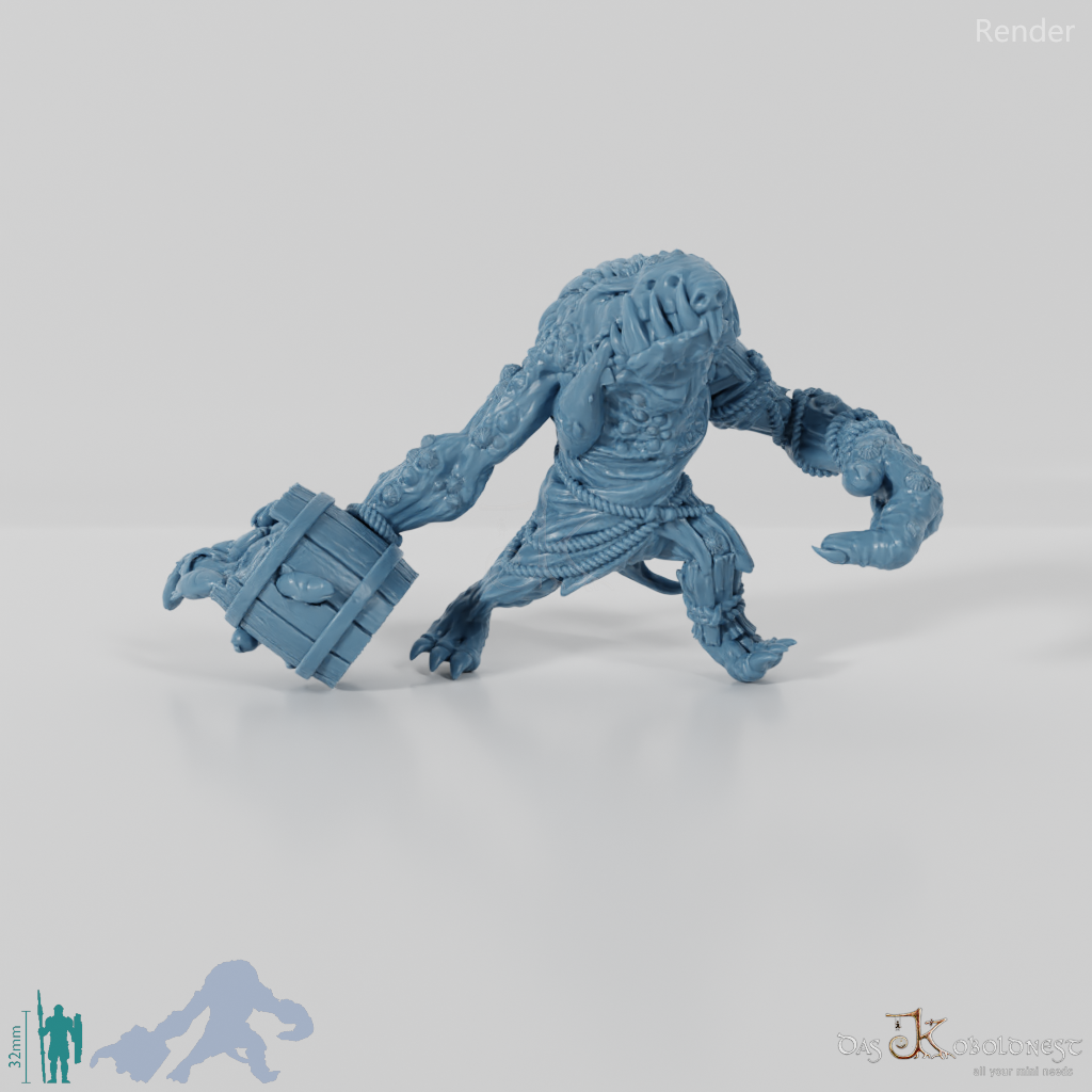 Hungry fjord troll