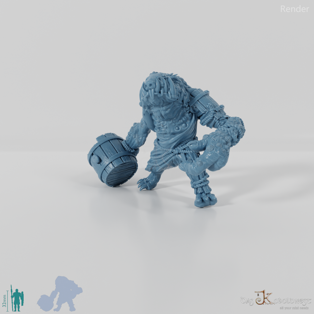 Hungry fjord troll