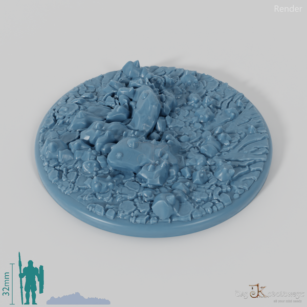 Große Treibholzbases (Rund)