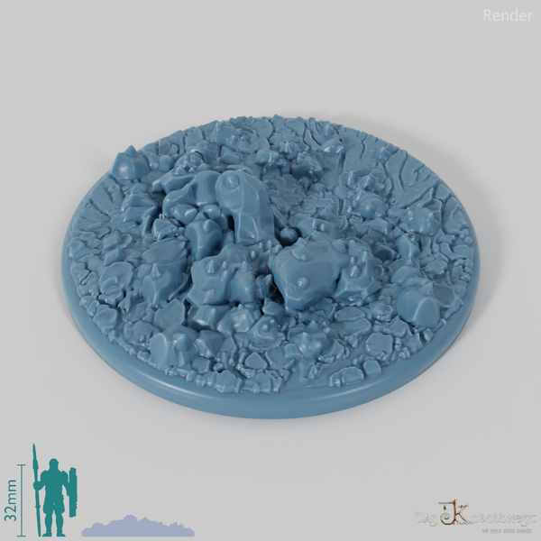 Große Treibholzbases (Rund)