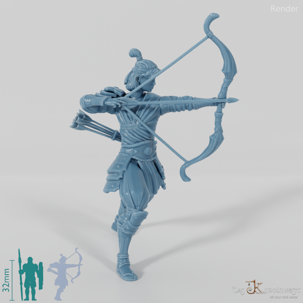 Samurai-Bogenschützin 02