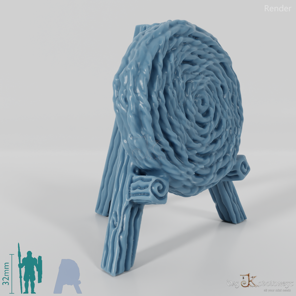 Stroh-Zielscheibe 01