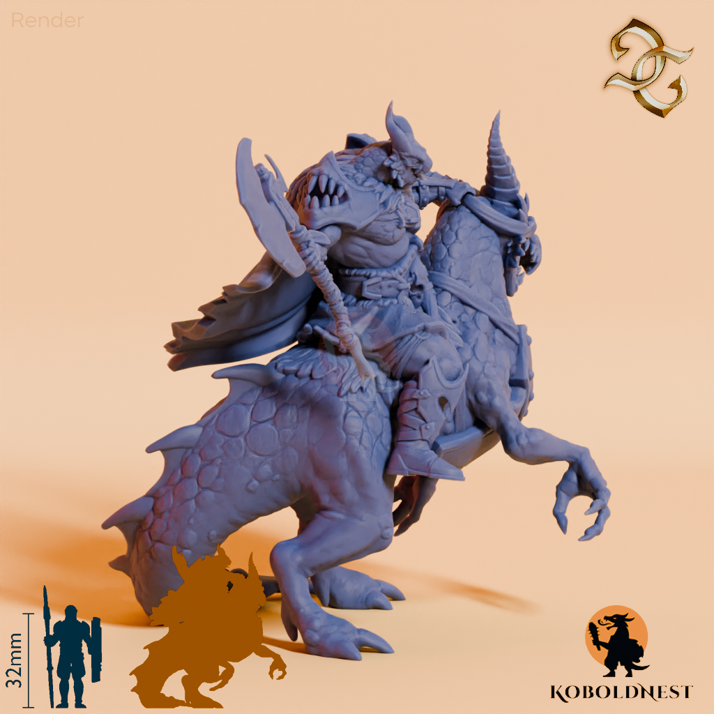 Ard'Grag, Captain der Echsenkavallerie