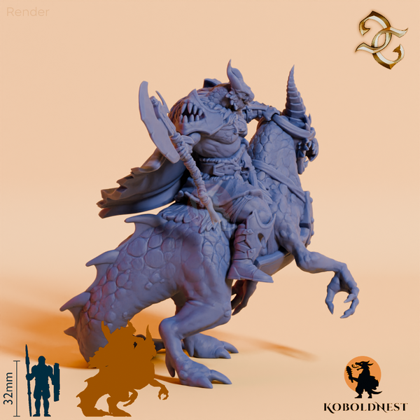 Ard'Grag, Captain der Echsenkavallerie