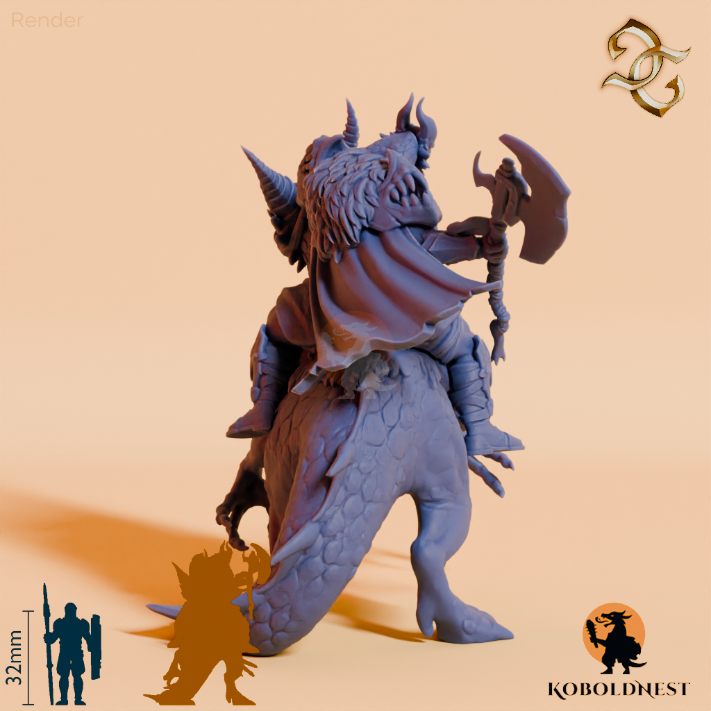 Ard'Grag, Captain der Echsenkavallerie