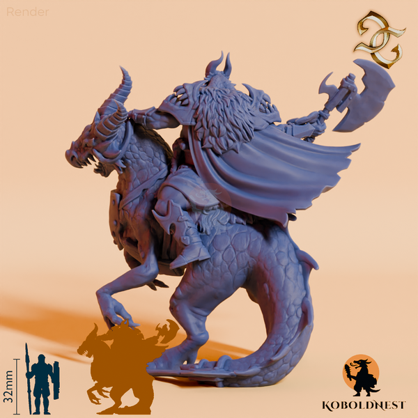 Ard'Grag, Captain der Echsenkavallerie