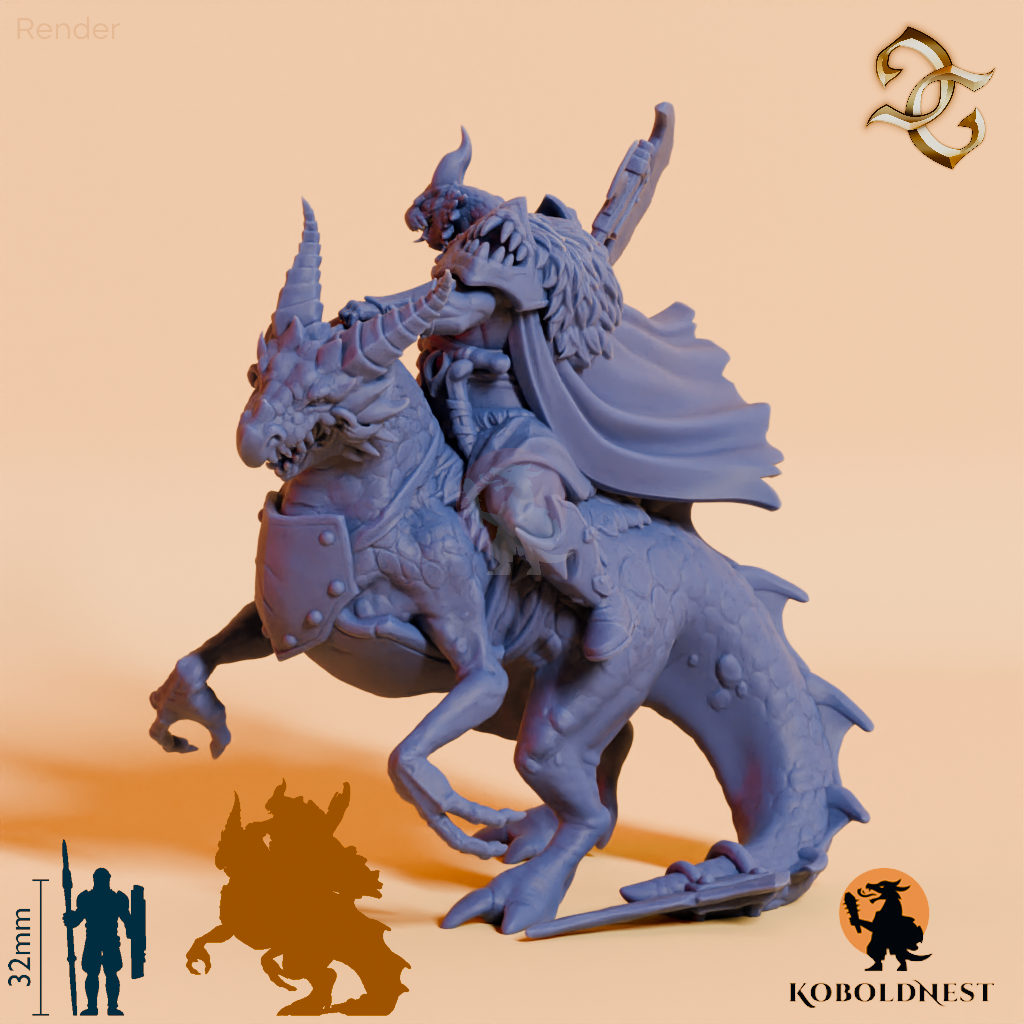 Ard'Grag, Captain der Echsenkavallerie