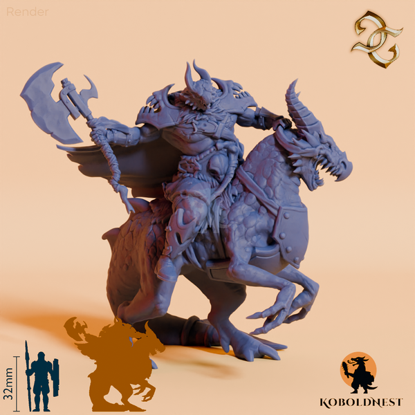 Ard'Grag, Captain der Echsenkavallerie