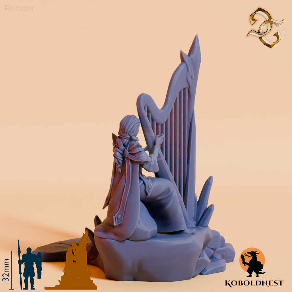 Argentum Cantrix, Frostharfenistin