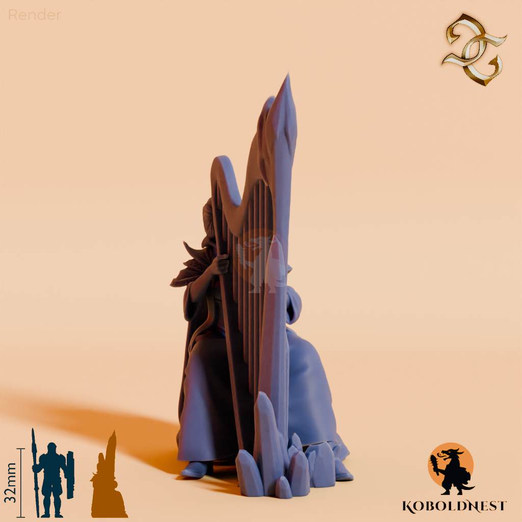 Argentum Cantrix, Frostharfenistin