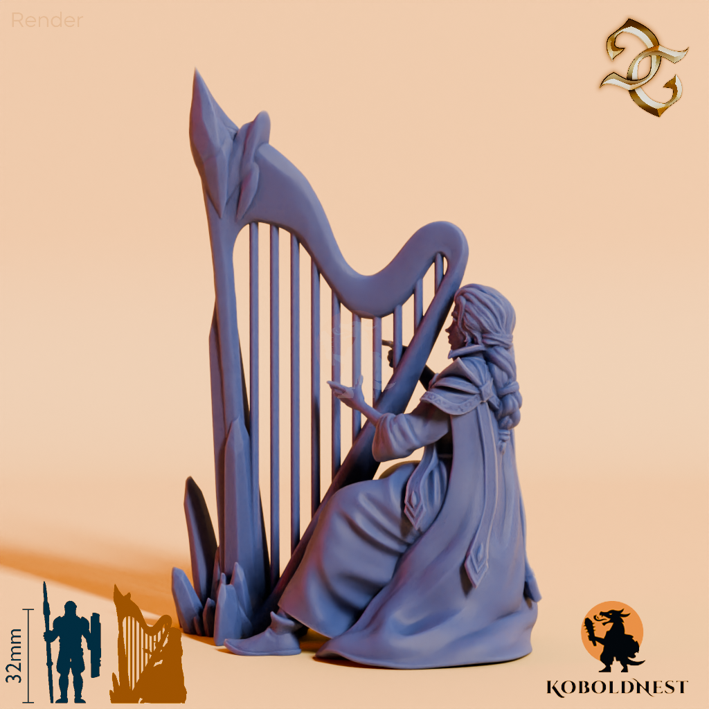 Argentum Cantrix, Frostharfenistin