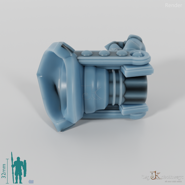 Valiant Hero - Weapon - Arm Cannon Open