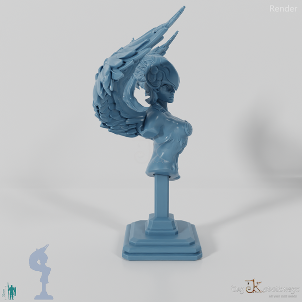 Büste - Prinzessin der Vögel