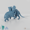 Thylacoleo carnifex 07 (with prey) - JJP