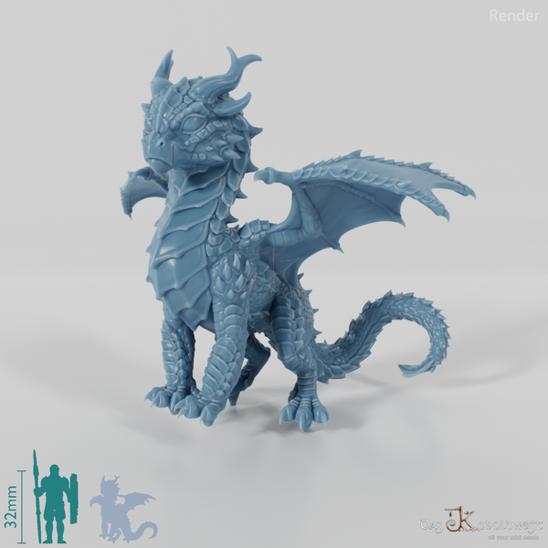 Baby Dragon - Flamehorn