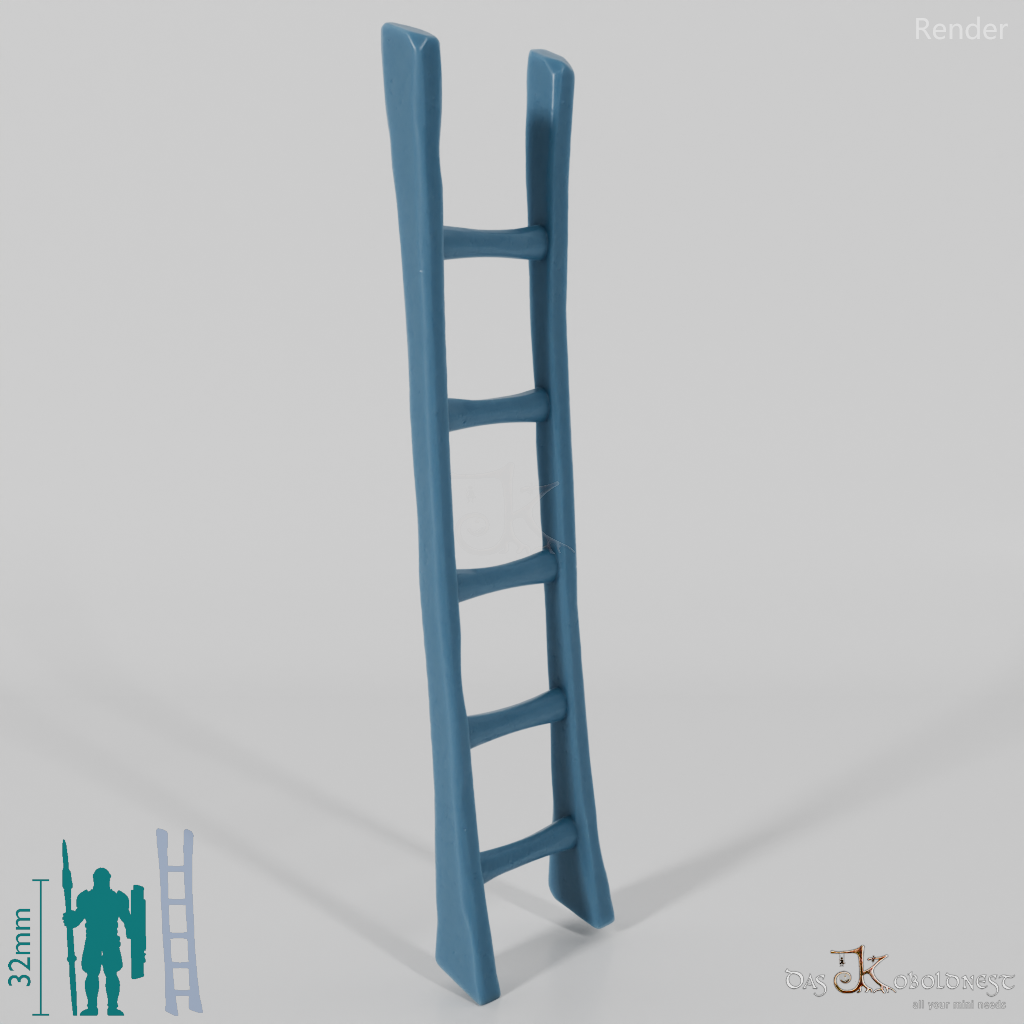 Bakery - Narrow leaning ladder