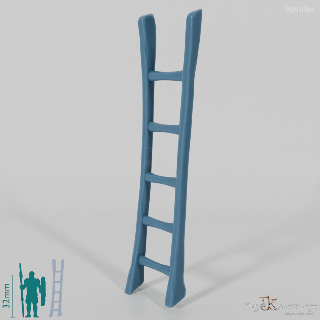 Bakery - Narrow leaning ladder