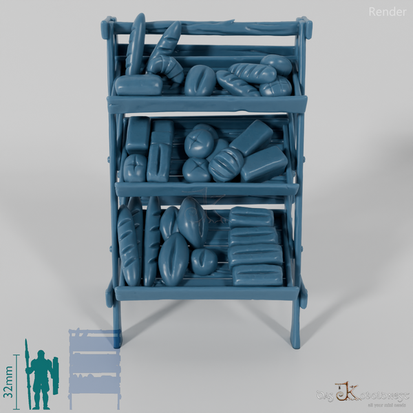 Bäckerei - Backwarenauslage