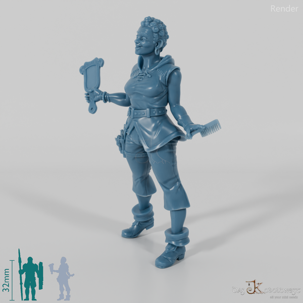 Friseursalon - Friseurin