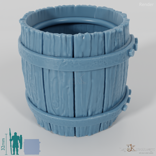 Räucherfisch und Fässer