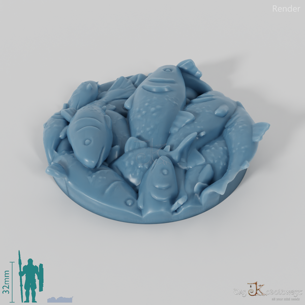 Räucherfisch und Fässer