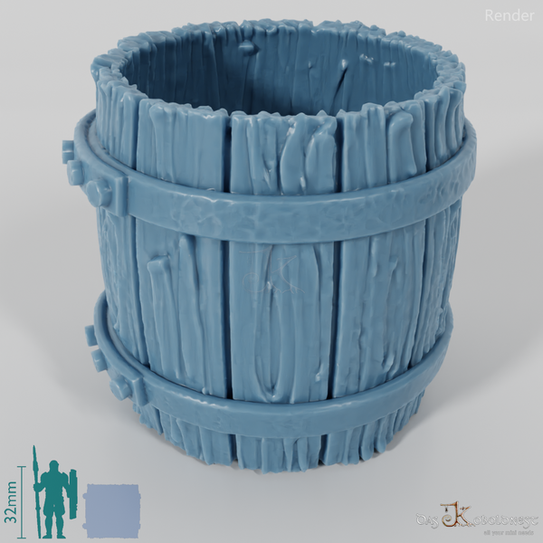 Räucherfisch und Fässer