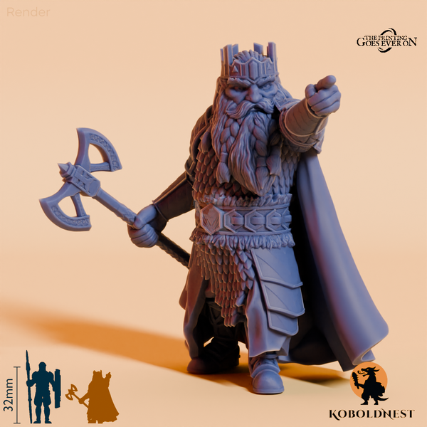 Barvin, König der Minenzwerge