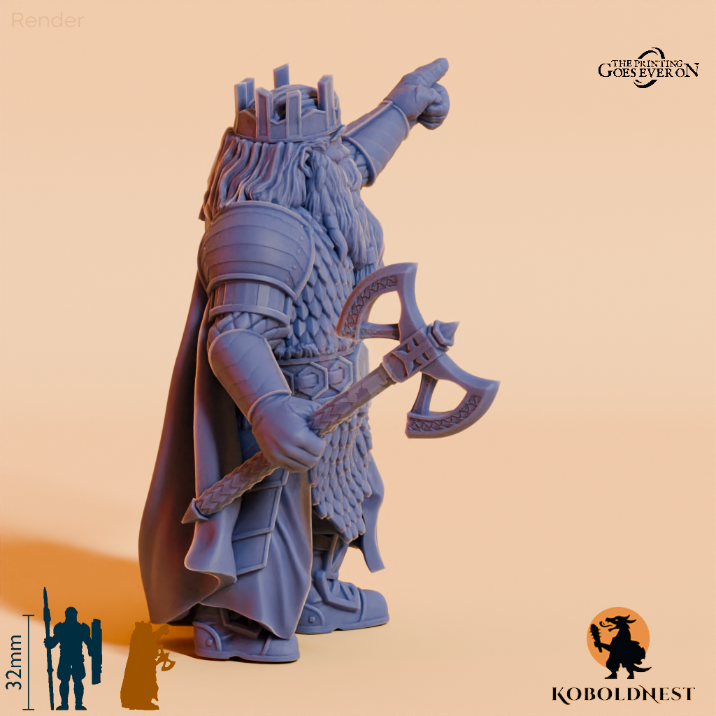 Barvin, König der Minenzwerge