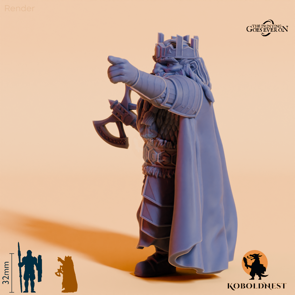 Barvin, König der Minenzwerge