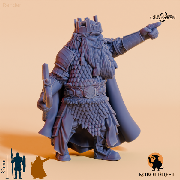 Barvin, König der Minenzwerge