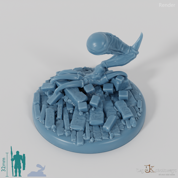 Goblin Trollhound Leg (Right) with Base 1