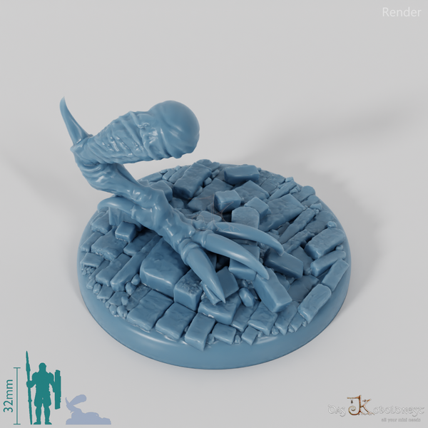 Goblin Trollhound Leg (Right) with Base 1