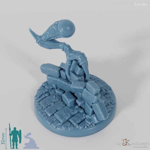 Goblin-Trollhundbein (Links) mit Base 2