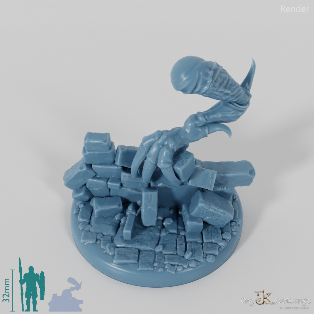 Goblin-Trollhundbein (Links) mit Base 2