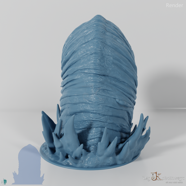 Gigantic desert worm